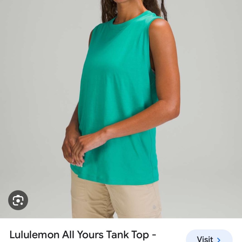Lululemon Green Tank